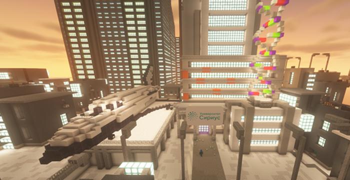 В Minecraft воссоздали лаборатории университета «Сириус» 